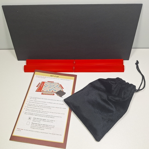 Scrabble Game Bonus Checkers Game - Picture 4 of 12